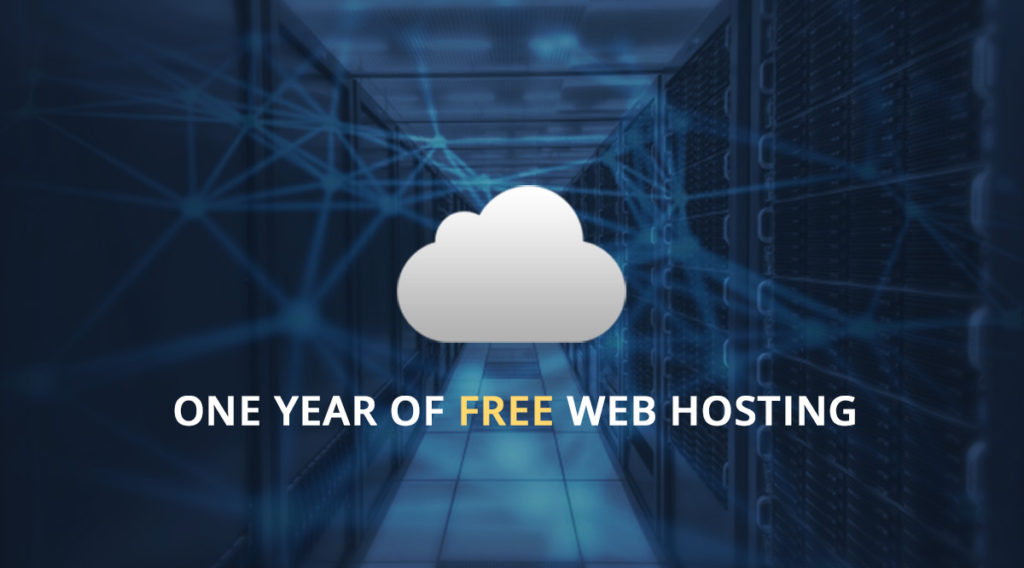 one year Free dedicated website hosting webtron december 2016