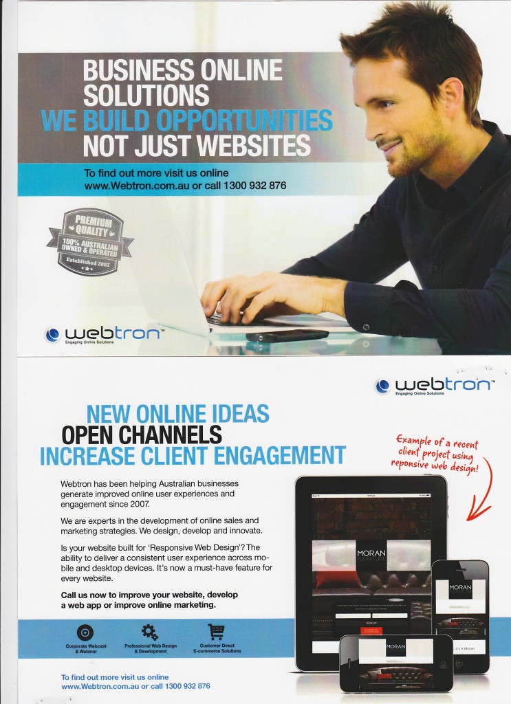 Webtron Online Solutions Direct Mail 2014