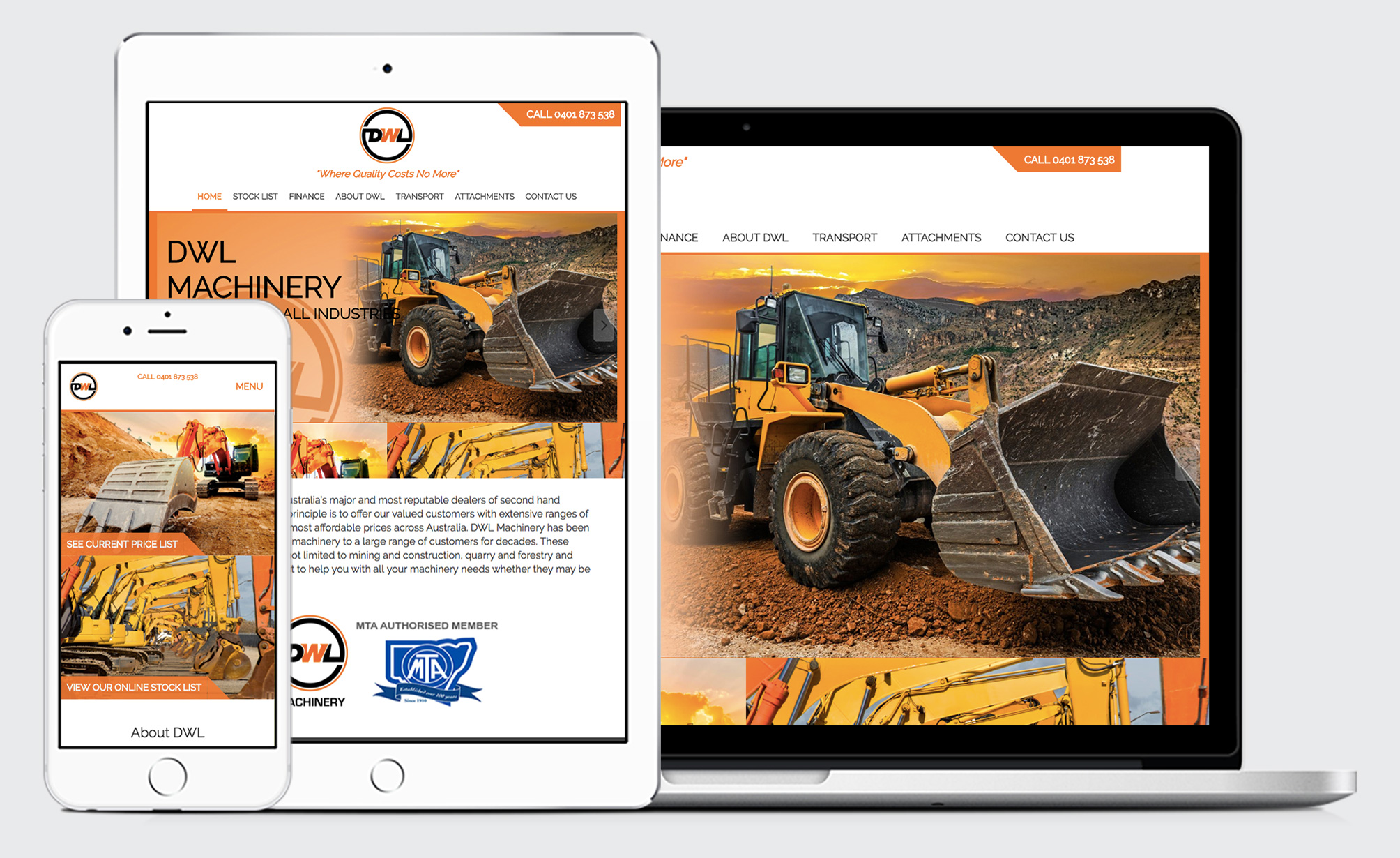 new sydney machinery website dwl